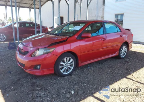 2010 Toyota Corolla S из США, поврежденный, VIN 2T1BU4EE4AC265617